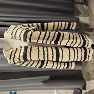 Knox Rose Hooded long sleeve Cardigan open front.  Women's sz M good condition